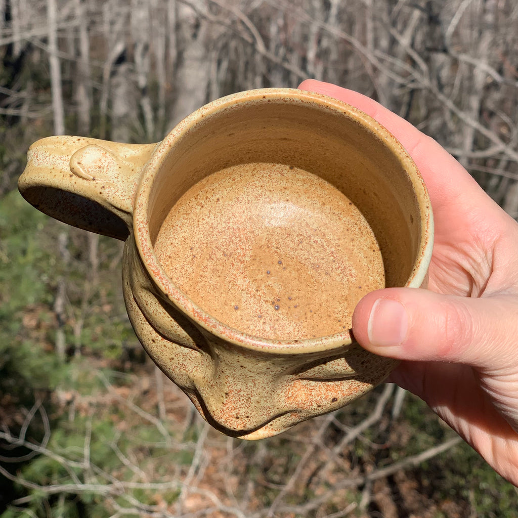 Serene Face Mug / Sandstone